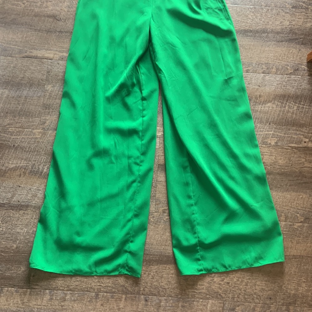 Lulus Epitome of Elegant Knotted Halter Wide-Leg Jumpsuit - Picture 5 of 15